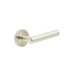 High quality image of Burlington - Richmond Door Handles Plain Rose Satin Nickel Sku. BUR45KIT313