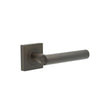 High quality image of Burlington - Richmond Door Handles Square Plain Dark Bronze Sku. BUR45KIT84