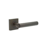 High quality image of Burlington - Richmond Door Handles Square Plain Dark Bronze Sku. BUR45KIT84