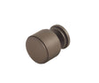 This is an image showing the Burlington - Belgrave Cupboard knob - Dark Bronze available to order from Trade Door Handles in Kendal