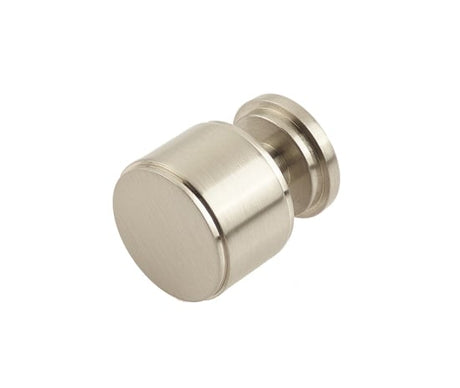 This is an image showing the Burlington - Belgrave Cupboard knob - Satin Nickel available to order from Trade Door Handles in Kendal