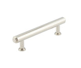 High quality image of Burlington - Belgrave Stepped Cabinet Handles 128mm Polished Nickel Sku. BUR511PN