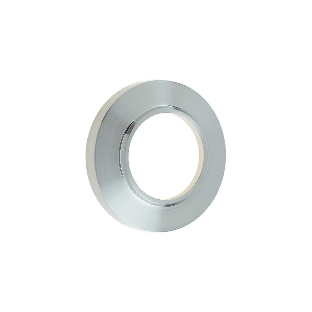 This is an image showing the Burlington - Burlington Chamfered Rose - Satin Nickel available to order from Trade Door Handles in Kendal