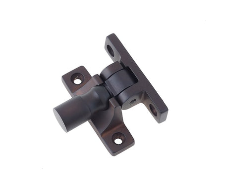 This is an image showing the Burlington - sash fastener - Dark Bronze available to order from Trade Door Handles in Kendal