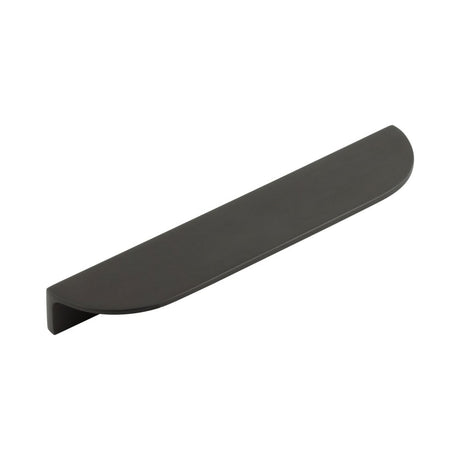 High quality image of Burlington - 80mm Dark Bronze Half Moon Cabinet Handle Sku. BUR611DB