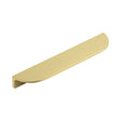 High quality image of Burlington - 200mm Satin Brass Half Moon Cabinet Handle Sku. BUR611SB