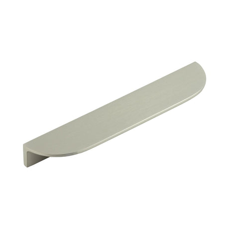 High quality image of Burlington - 200mm Satin Nickel Half Moon Cabinet Handle Sku. BUR611SN
