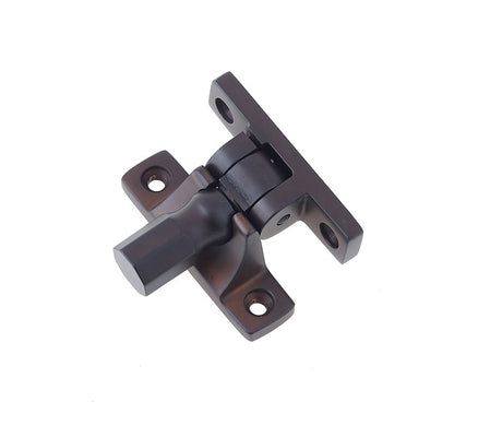 This is an image showing the Burlington - Brighton sash fastener - Dark Bronze available to order from Trade Door Handles in Kendal