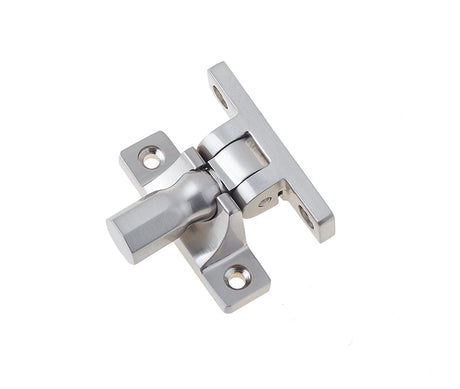 This is an image showing the Burlington - Brighton sash fastener - Satin Nickel available to order from Trade Door Handles in Kendal