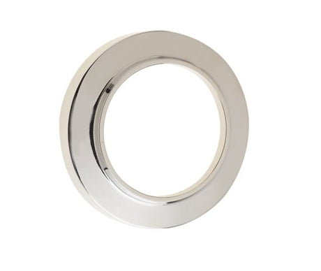 This is an image showing the Burlington - Chamfered rose for ESC - Polished Nickel available to order from Trade Door Handles in Kendal