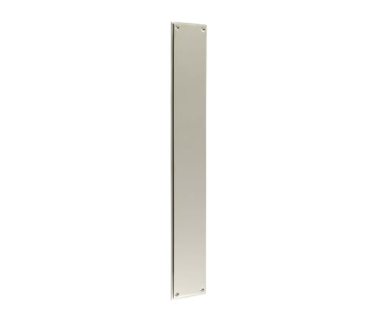 This is an image showing the Burlington - 350x75mm raised finger - Polished Nickel available to order from Trade Door Handles in Kendal