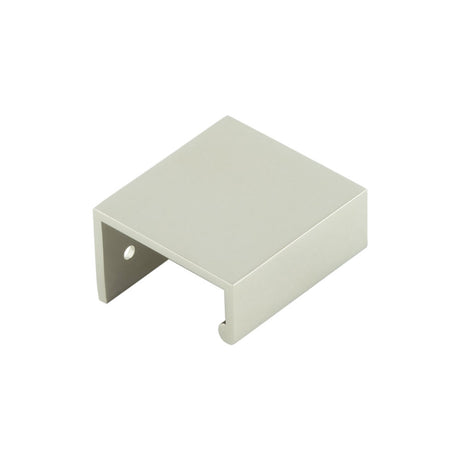 High quality image of Burlington - 50mm Polished Nickel Angled Edge Pull Sku. BUR910PN