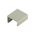 High quality image of Burlington - 50mm Satin Nickel Angled Edge Pull Sku. BUR910SN