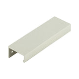 High quality image of Burlington - 150mm Polished Nickel Angled Edge Pull Sku. BUR911PN