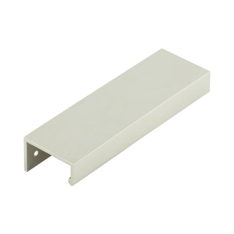 High quality image of Burlington - 150mm Polished Nickel Angled Edge Pull Sku. BUR911PN