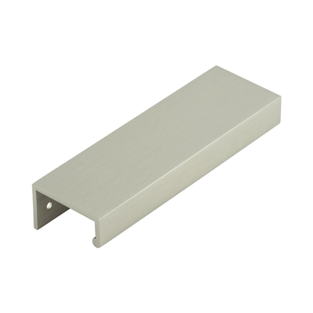 High quality image of Burlington - 150mm Satin Nickel Angled Edge Pull Sku. BUR911SN