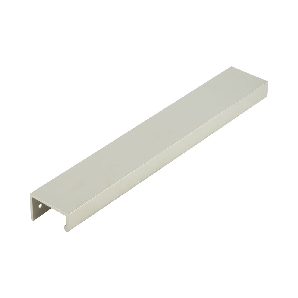 High quality image of Burlington - 300mm Polished Nickel Angled Edge Pull Sku. BUR912PN