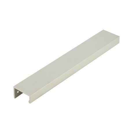 High quality image of Burlington - 300mm Polished Nickel Angled Edge Pull Sku. BUR912PN