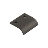 High quality image of Burlington - 50mm Dark Bronze Curved Edged Pull Sku. BUR920DB
