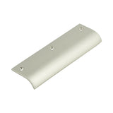 High quality image of Burlington - 150mm Satin Nickel Curved Edge Pull Sku. BUR921SN