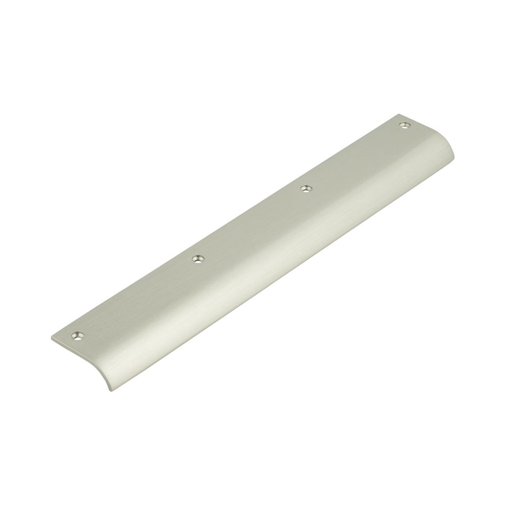 High quality image of Burlington - 300mm Satin Nickel Curved Edge Pull Sku. BUR922SN