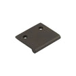 High quality image of Burlington - 50mm Dark Bronze Flat Edge Pull Sku. BUR930DB
