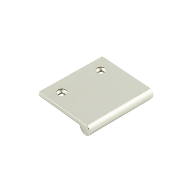 High quality image of Burlington - 50mm Polished Nickel Flat Edge Pull Sku. BUR930PN