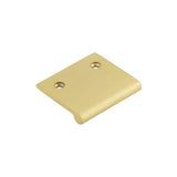 High quality image of Burlington - 50mm Satin Brass Flat Edge Pull Sku. BUR930SB