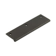 High quality image of Burlington - 150mm Dark Bronze Flat Edge Pull Sku. BUR931DB