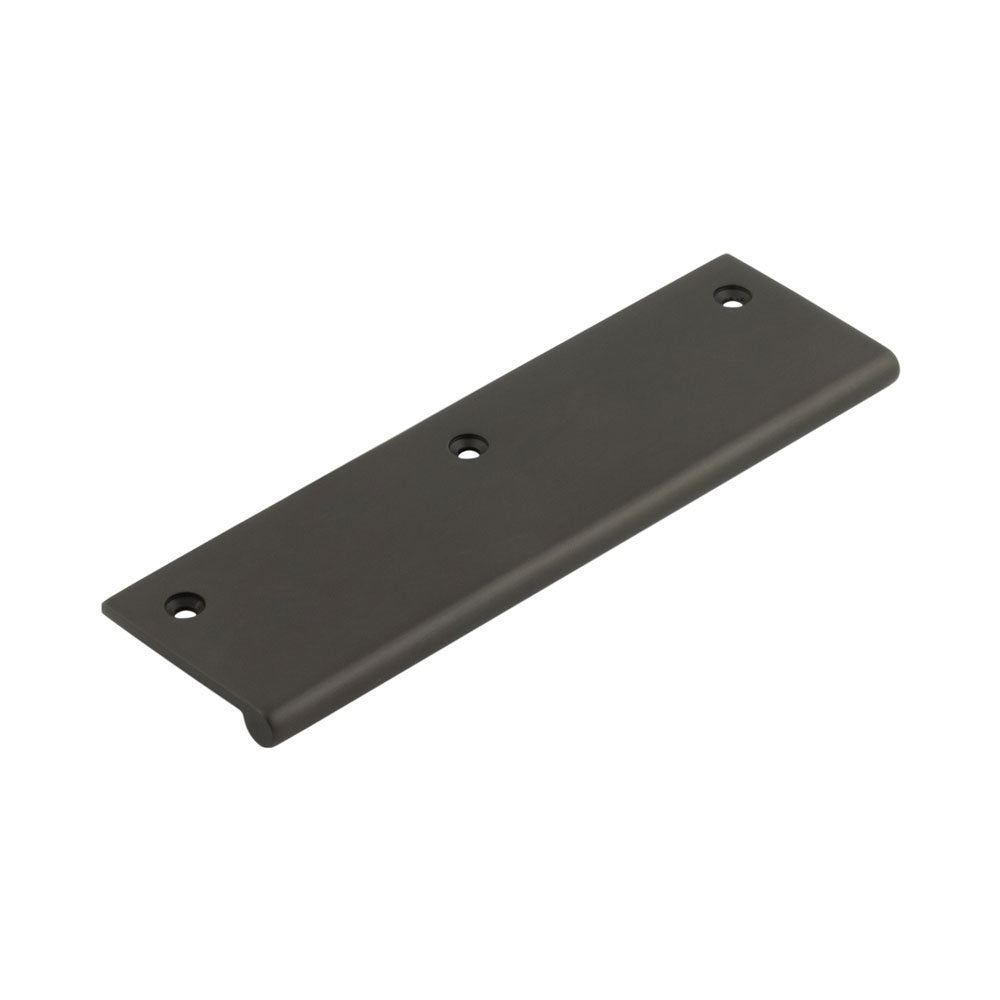 High quality image of Burlington - 150mm Dark Bronze Flat Edge Pull Sku. BUR931DB
