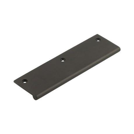 High quality image of Burlington - 150mm Dark Bronze Flat Edge Pull Sku. BUR931DB