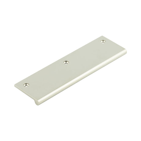 High quality image of Burlington - 150mm Polished Nickel Flat Edge Pull Sku. BUR931PN