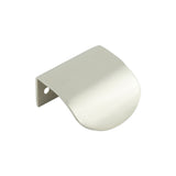 High quality image of Burlington - 50mm Polished Nickel Arched Edge Pull Sku. BUR940PN