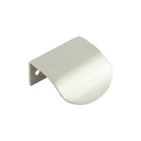 High quality image of Burlington - 50mm Polished Nickel Arched Edge Pull Sku. BUR940PN
