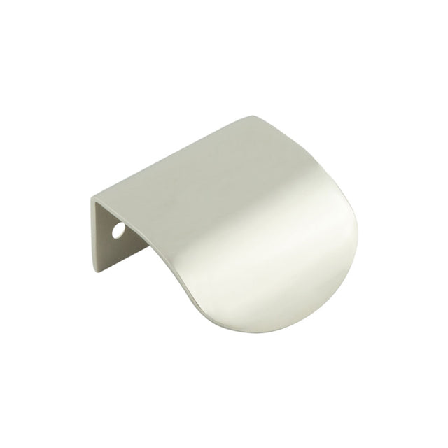 High quality image of Burlington - 50mm Polished Nickel Arched Edge Pull Sku. BUR940PN