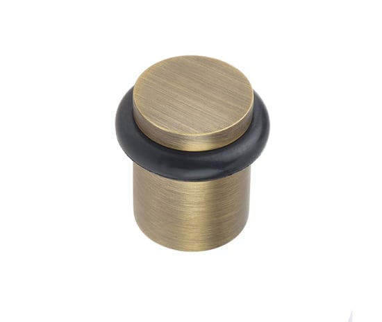 High quality image of Burlington - Plain Door Stops Antique Brass Sku. BUR960AB