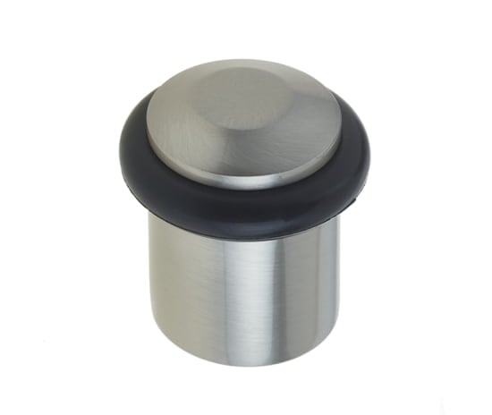 High quality image of Burlington - Chamfered Door Stops Satin Nickel Sku. BUR961SN