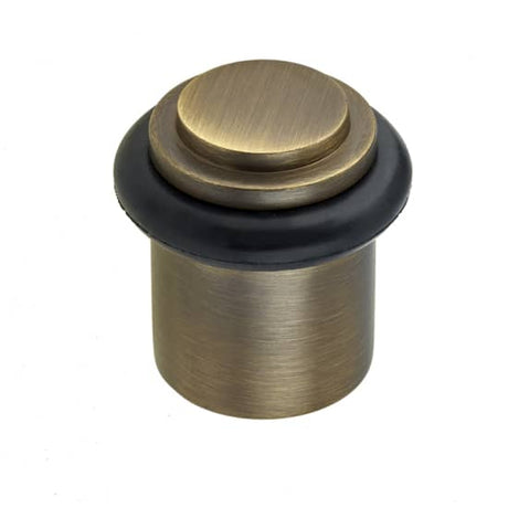 High quality image of Burlington - Stepped Door Stops Antique Brass Sku. BUR962AB