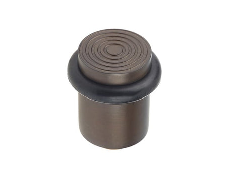 High quality image of Burlington - Reeded Door Stops Dark Bronze Sku. BUR963DB