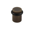 High quality image of Burlington - Knurled Floor Mounted Doorstops 40mm Dia Antique Brass Sku. BUR964AB