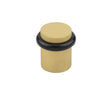 High quality image of Burlington - Knurled Floor Mounted Doorstops 40mm Dia Satin Brass Sku. BUR964SB