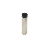 High quality image of Burlington - Knurled Wall Mounted Doorstops No Rose Polished Nickel Sku. BUR968PN