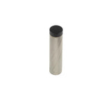 High quality image of Burlington - Knurled Wall Mounted Doorstops No Rose Satin Nickel Sku. BUR968SN
