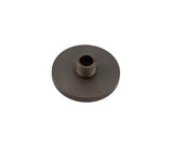 High quality image of Burlington - Knurled Bases to Suit Wall Mounted Doorstops 50mm Dia Dark Bronze Sku. BUR969DB
