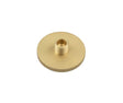 This is an image showing the Burlington - SB Knurl door stop base available to order from Trade Door Handles in Kendal