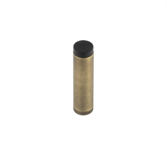 High quality image of Burlington - Plain Wall Mounted Door Stops No Rose Antique Brass Sku. BUR970AB
