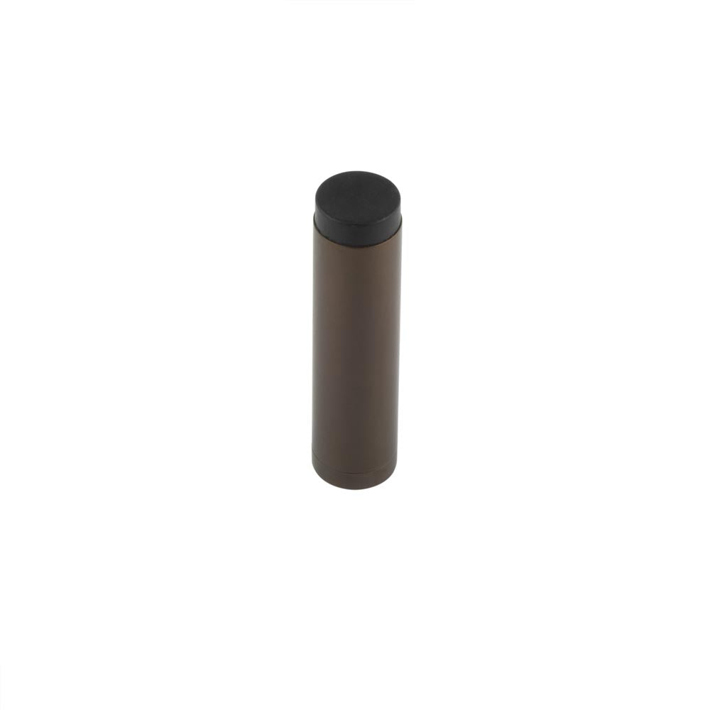 High quality image of Burlington - Plain Wall Mounted Door Stops No Rose Dark Bronze Sku. BUR970DB