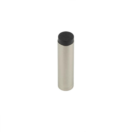 High quality image of Burlington - Plain Wall Mounted Door Stops No Rose Satin Nickel Sku. BUR970SN