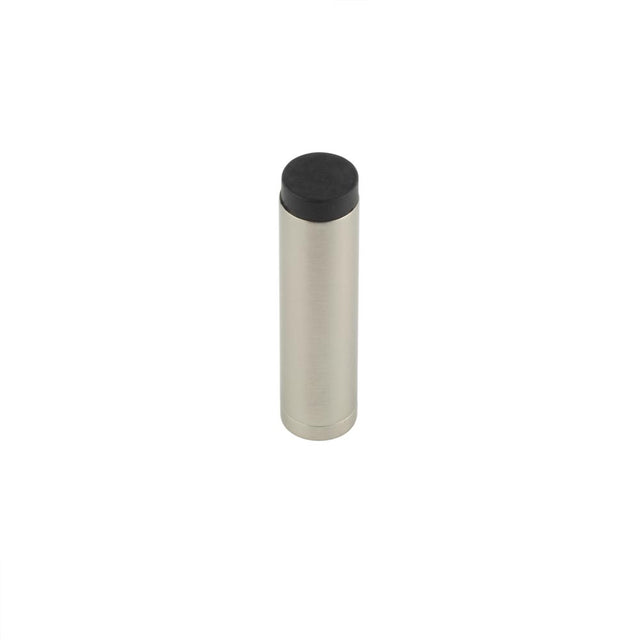 High quality image of Burlington - Plain Wall Mounted Door Stops No Rose Satin Nickel Sku. BUR970SN