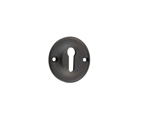 Frelan Hardware Door Furniture Dark Bronze / Mortice Key Profile Escutcheons Burlington - 40mm DB Std keyway escutcheon